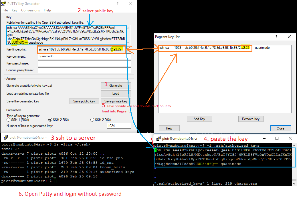 Quick-putty-connect-passwordless