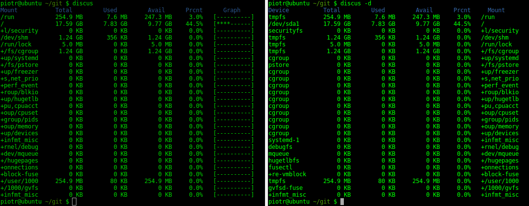 Discus-disk-usage