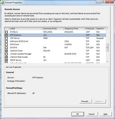 ESXi Ntpd-firewall-rule